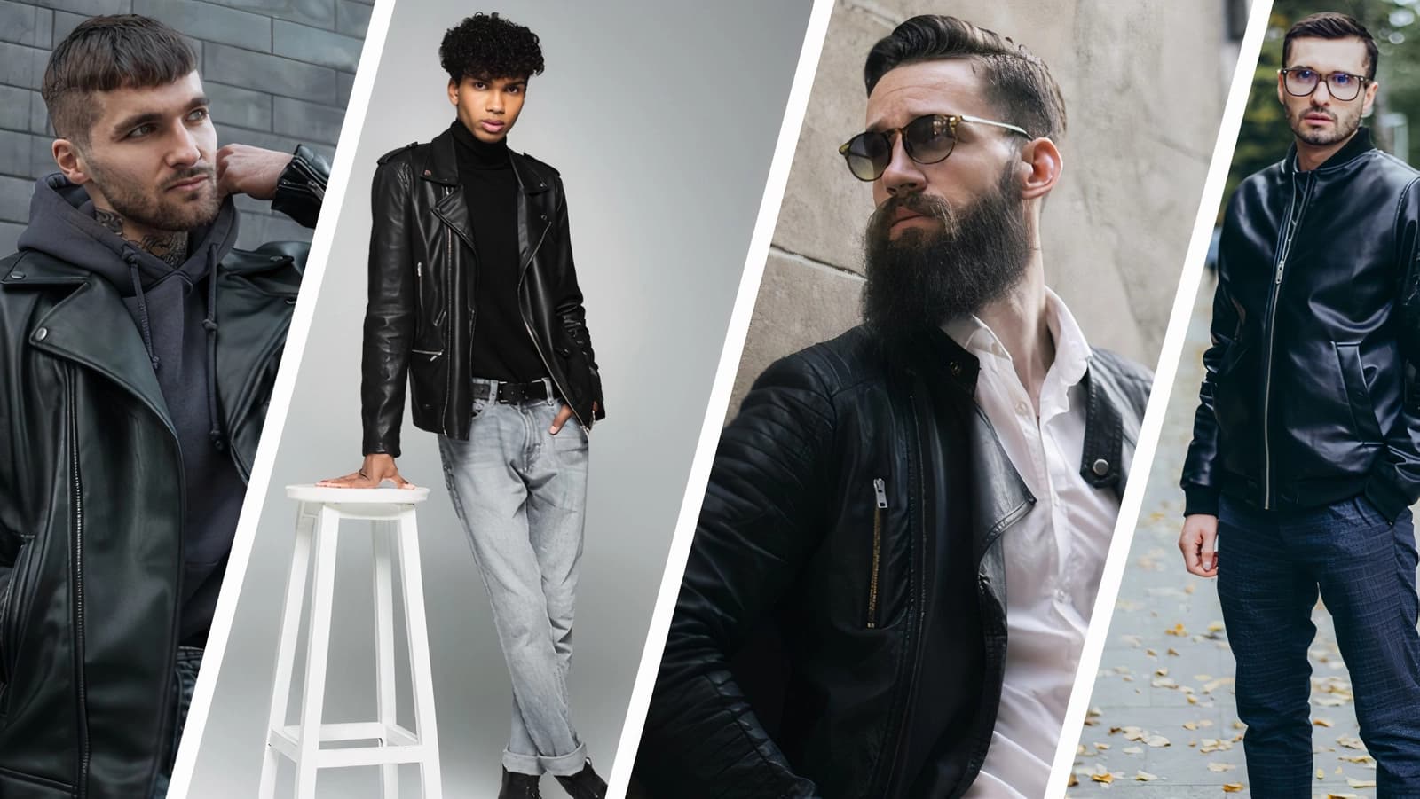Luxuriöse Herren Lederjacke für zeitlosen Stil: Kombinieren Sie Eleganz und Komfort