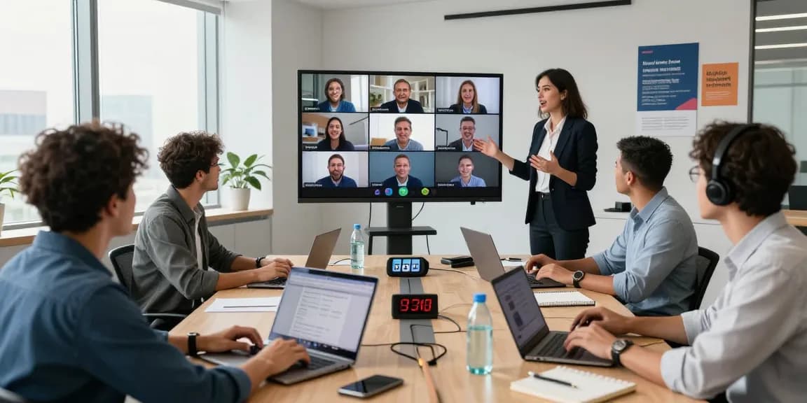 Professionelles Meeting mit dem besten automatischen Übersetzer für Echtzeitübersetzungen
