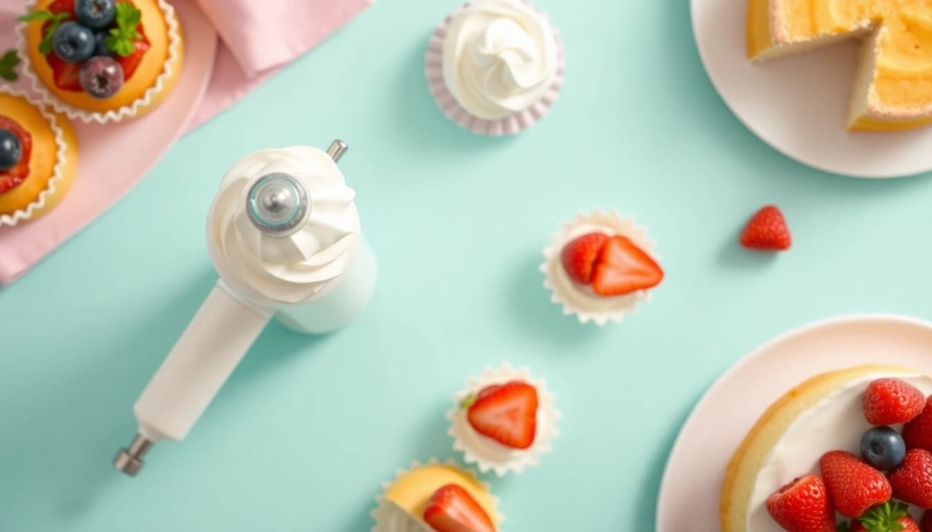 SugaryEscape’s Dreamy Desserts: Made Possible with a Whipped Cream Charger
