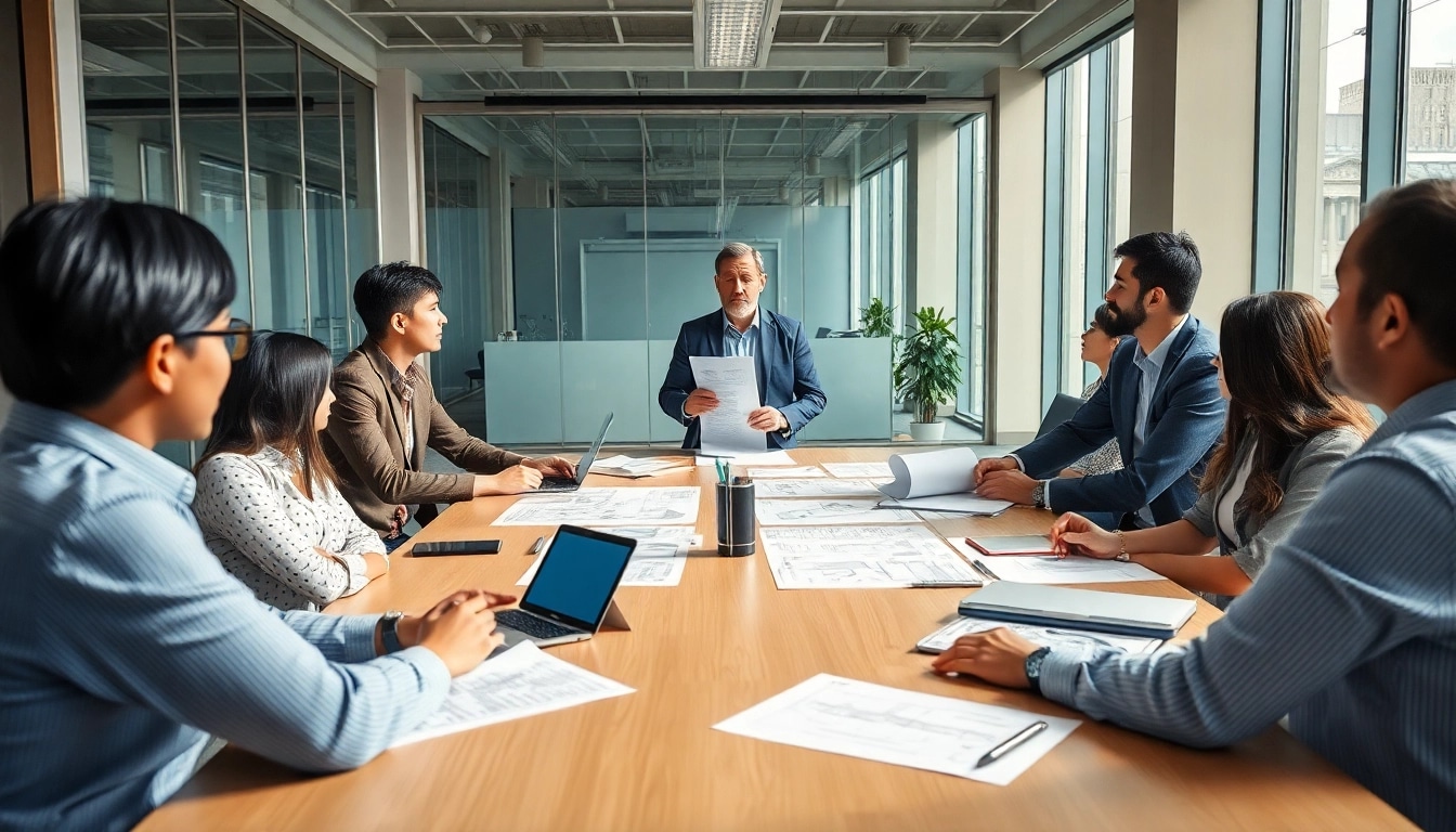 Headhunter Ingenieure beraten Unternehmen über die Rekrutierung von Fachkräften.