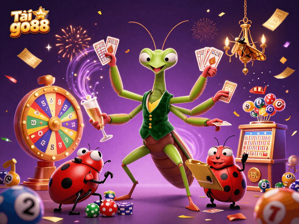 Experience the thrill of Tải go88 with vibrant gaming elements and lively characters.