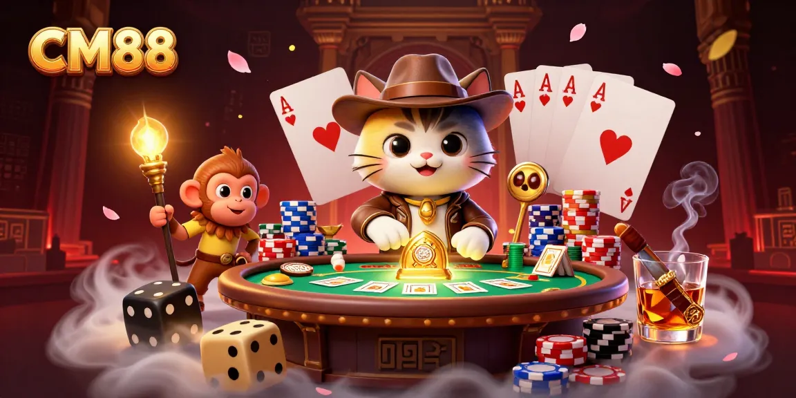 Engage in thrilling gameplay at CM88, exploring new casino artifacts in an adventure setting.