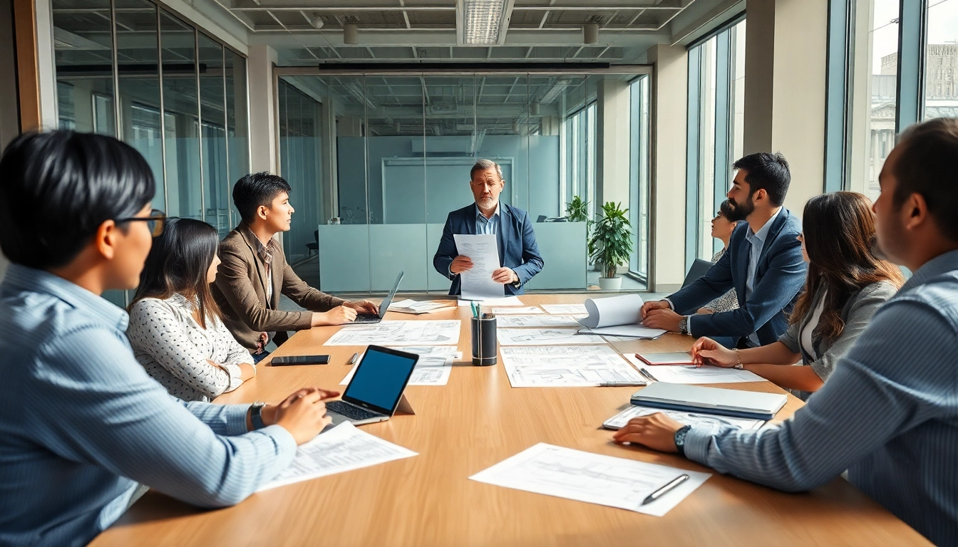 Headhunter Ingenieure beraten Unternehmen über die Rekrutierung von Fachkräften.