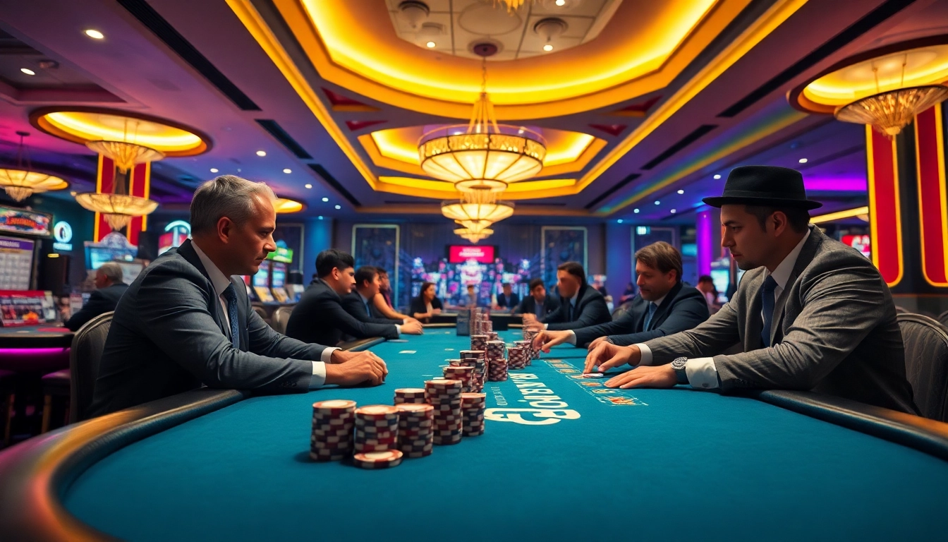 Erleben Sie spannende Spiele im pflegedienst griesheim Casino mit lebhaften Farben und engagierten Spielern.