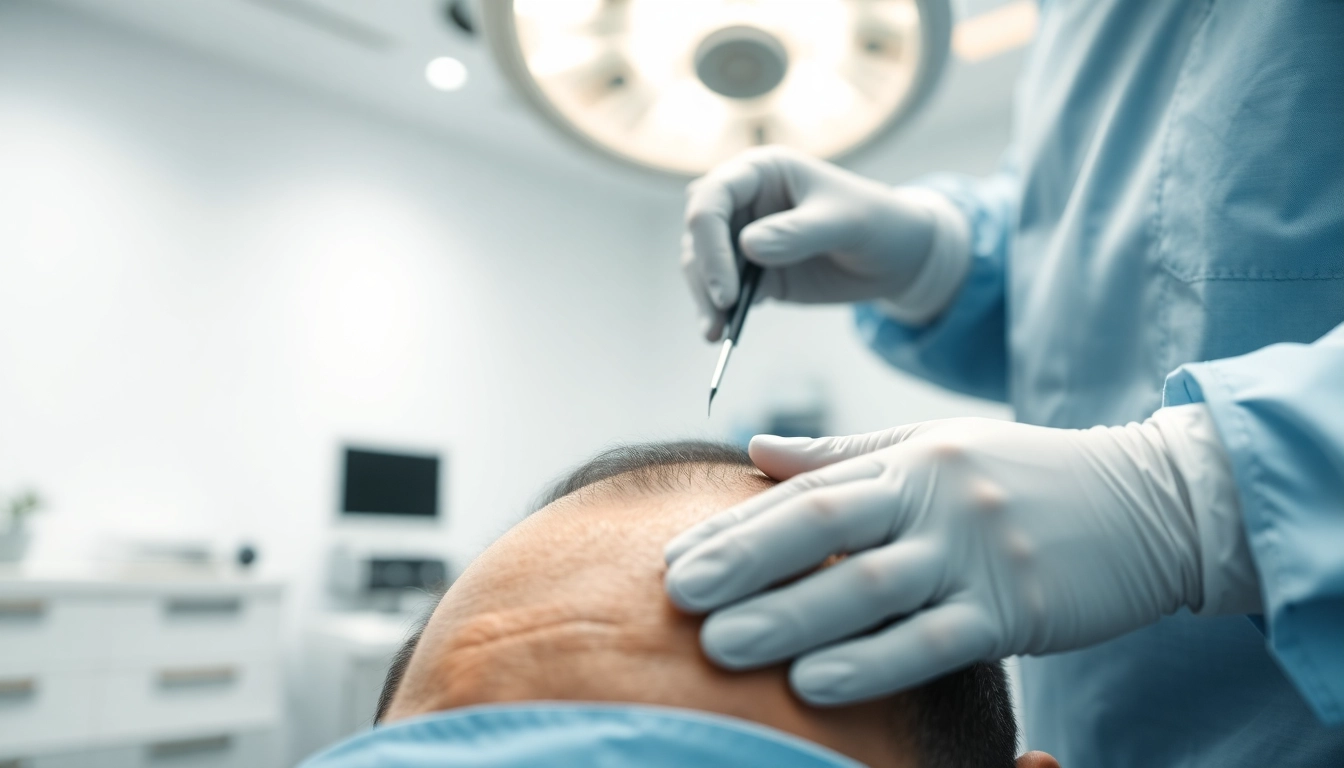 Haartransplantation Türkei in einer modernen Klinik mit einem erfahrenen Chirurgen.