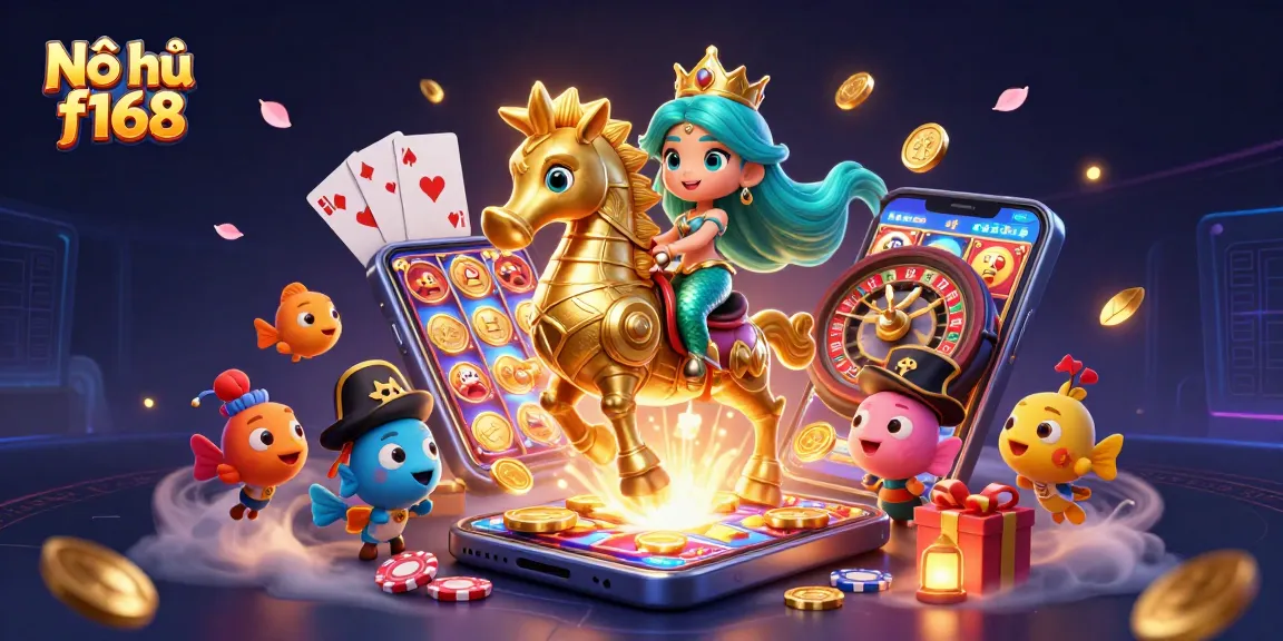 Nổ hũ f168 offers stunning gameplay with vibrant graphics, interactive characters, and immersive experiences.