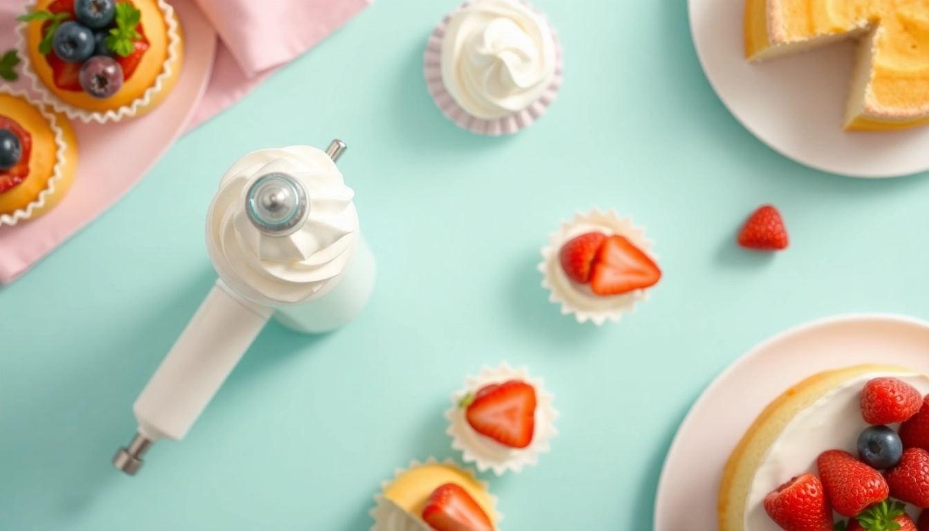 SugaryEscape’s Dreamy Desserts: Made Possible with a Whipped Cream Charger