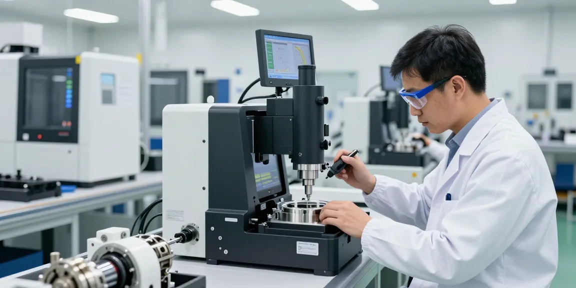 Präzise Messtechnik Maschinenbau im modernen Fertigungsumfeld.