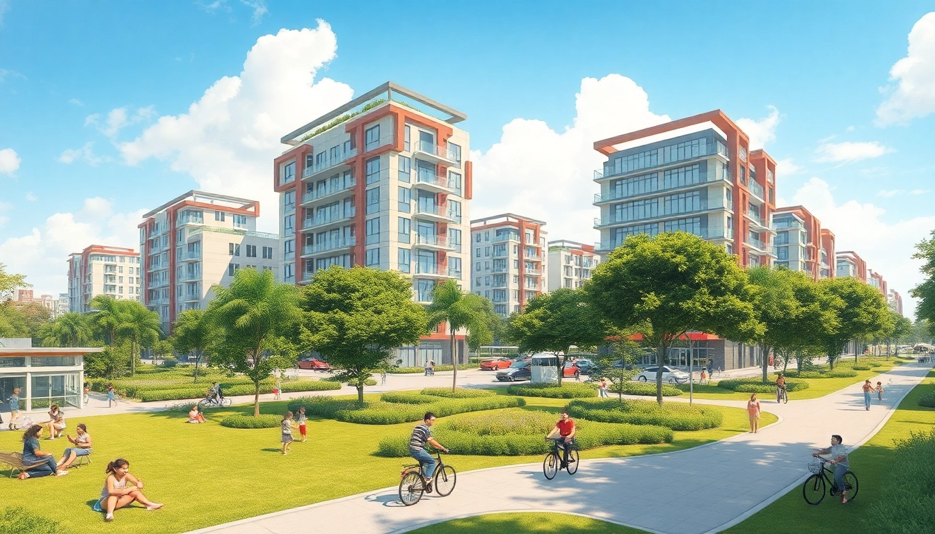 Experience the lively ambiance of tampines ec with families enjoying vibrant urban spaces.