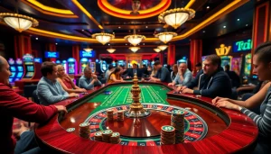 Experience the thrill of gambling with "ku win" capturing players' excitement at the roulette table.