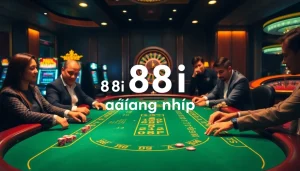 Experience the thrill of 88i đăng nhập at a luxurious online casino with vibrant tables and professional players.