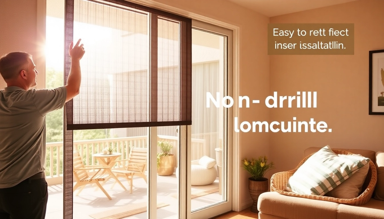 Effektiv insektenschutz terrassentür montiert ohne bohren für höchsten Komfort.