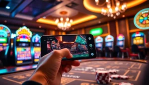 Experience 88i đăng nhập with central casino elements and vibrant online gaming visuals.