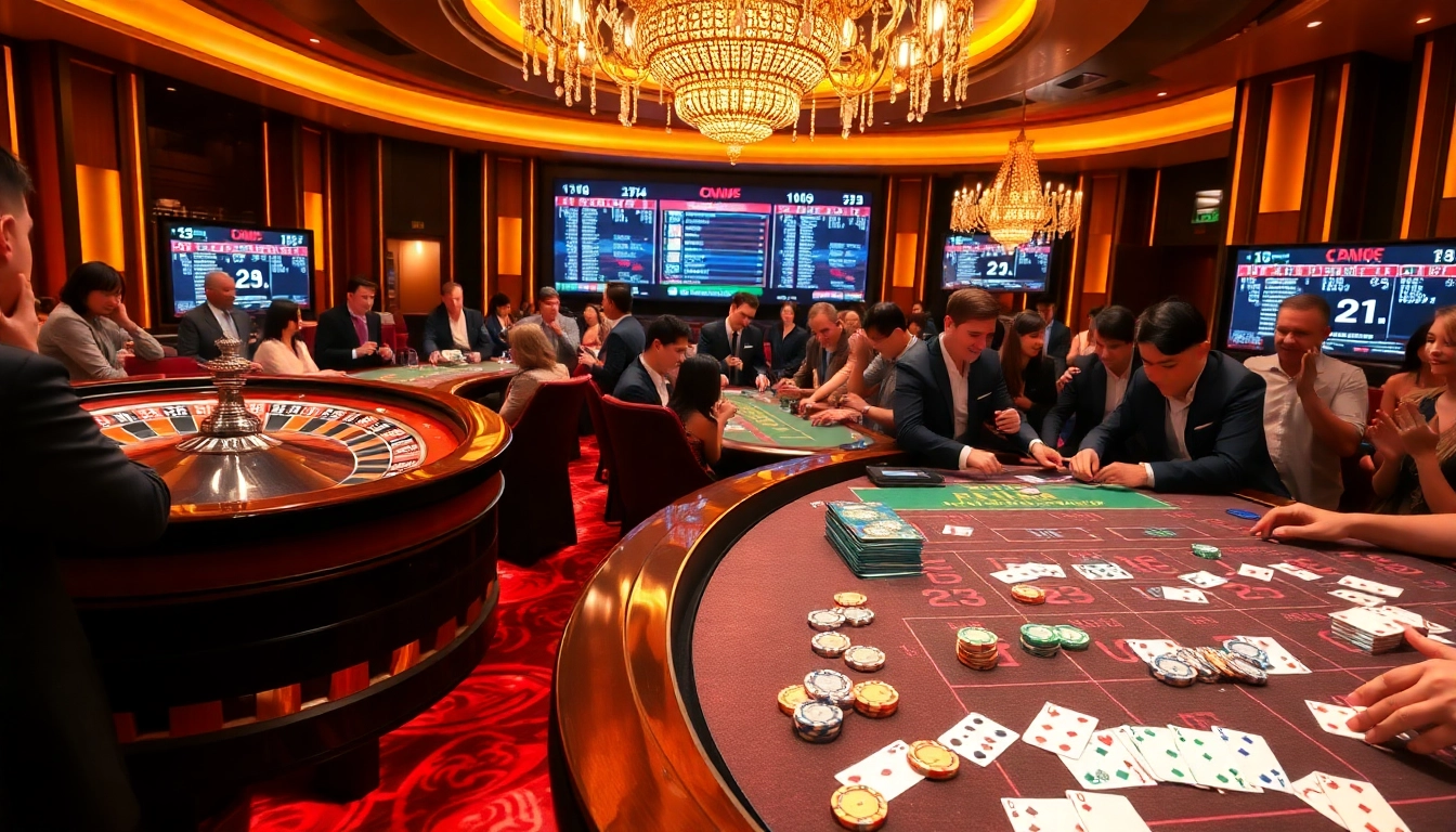 Experience thrilling betting action at https://luongsontv23.com/ with luxury casino elements showcased throughout the vibrant scene.